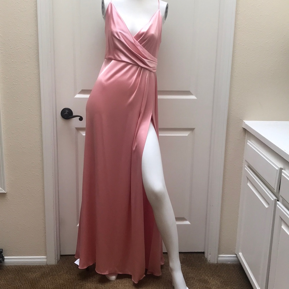 Jill Stuart Sexy Long Dress Pink Size 10 NWT